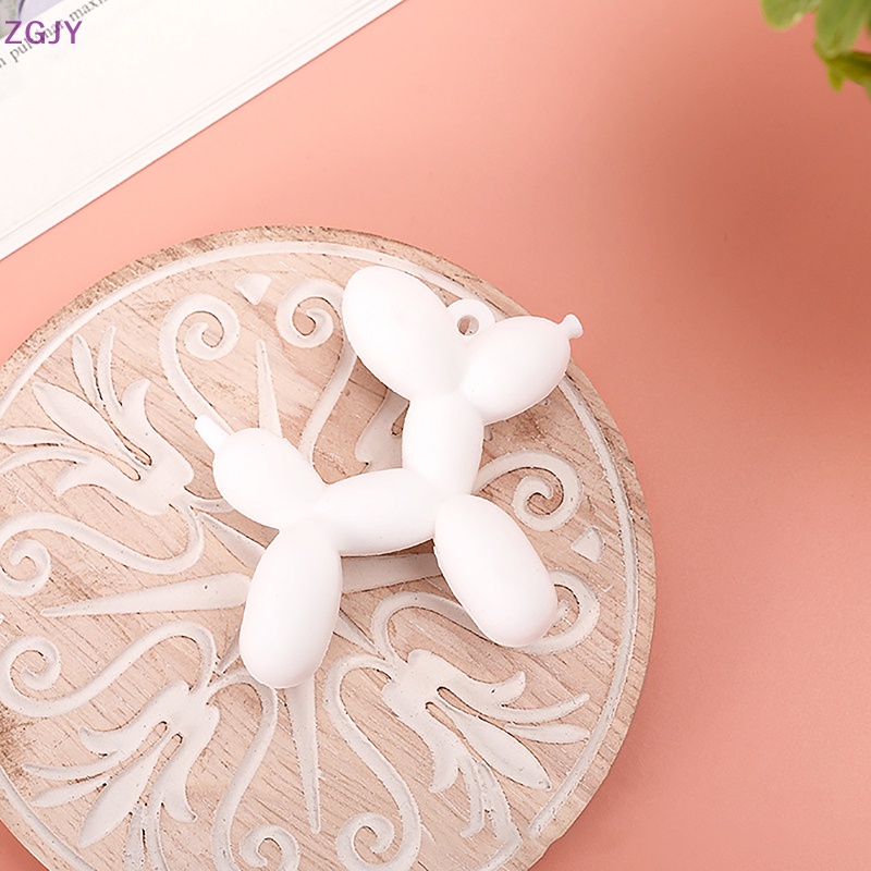 Móc Khóa Hình Chú Chó Và Bong Bóng Dễ Thương Mới