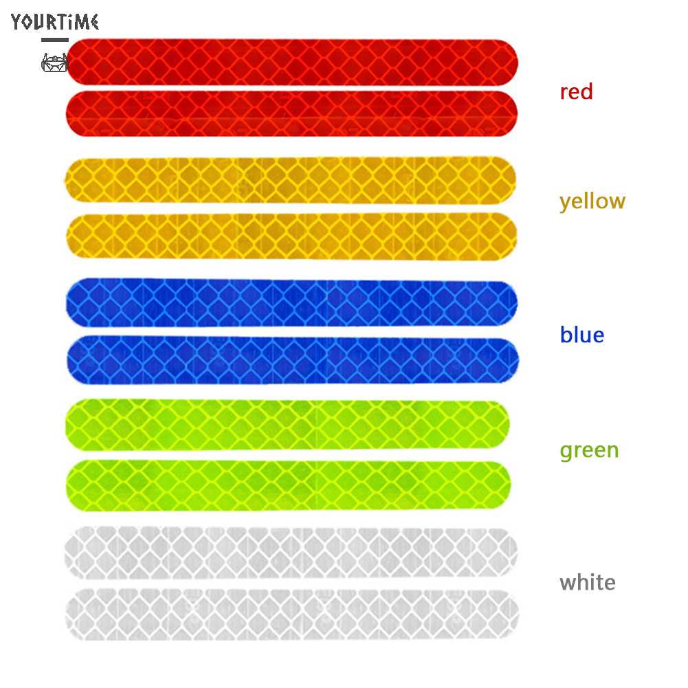 Bộ 2 Miếng Dán Phản Quang Cảnh Báo Cho Gương Chiếu Hậu Xe Hơi