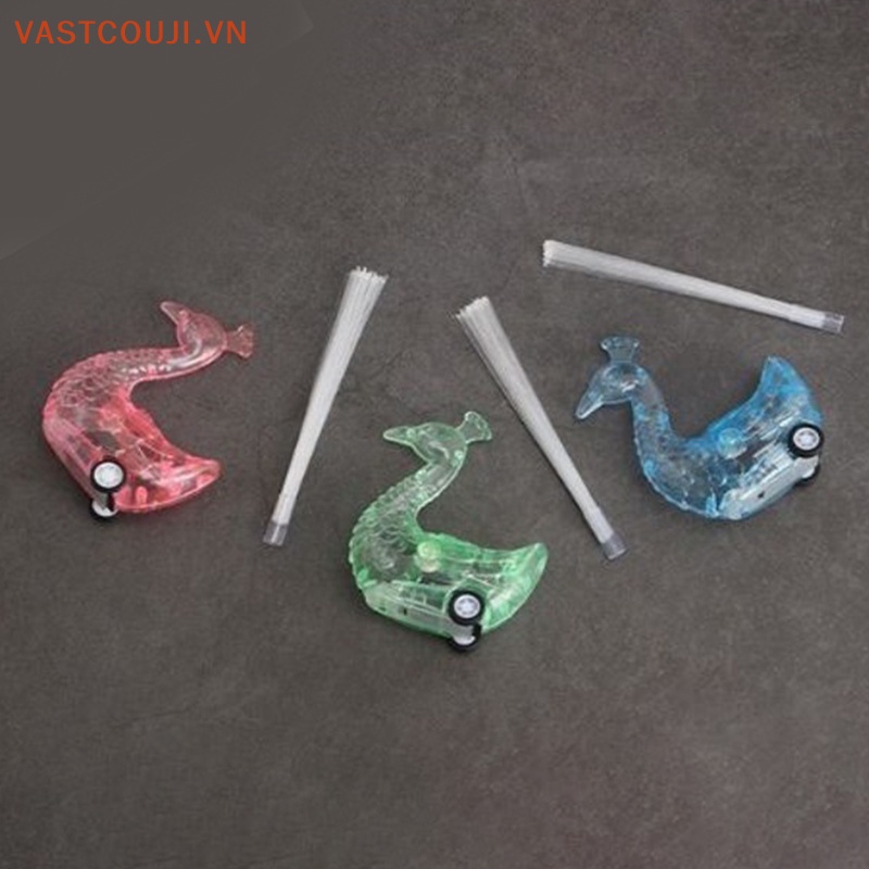 Bộ 3 Đèn LED Phát Sáng Hình Chim Công Trang Trí Đẹp Mắt