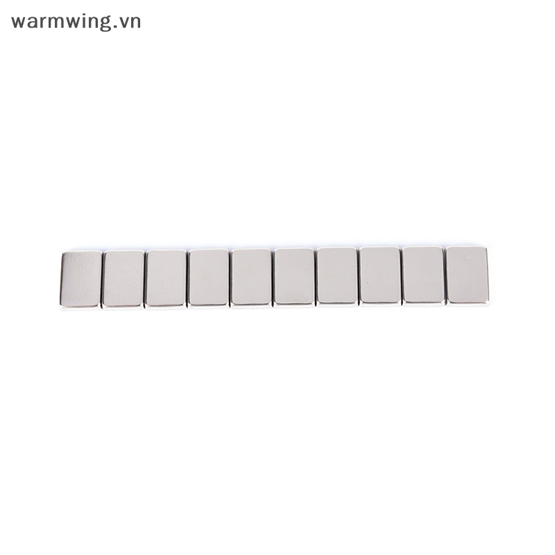 Set 10 / 30 Hộp Thiếc Rỗng Hình Chữ Nhật Đựng Phấn Mắt