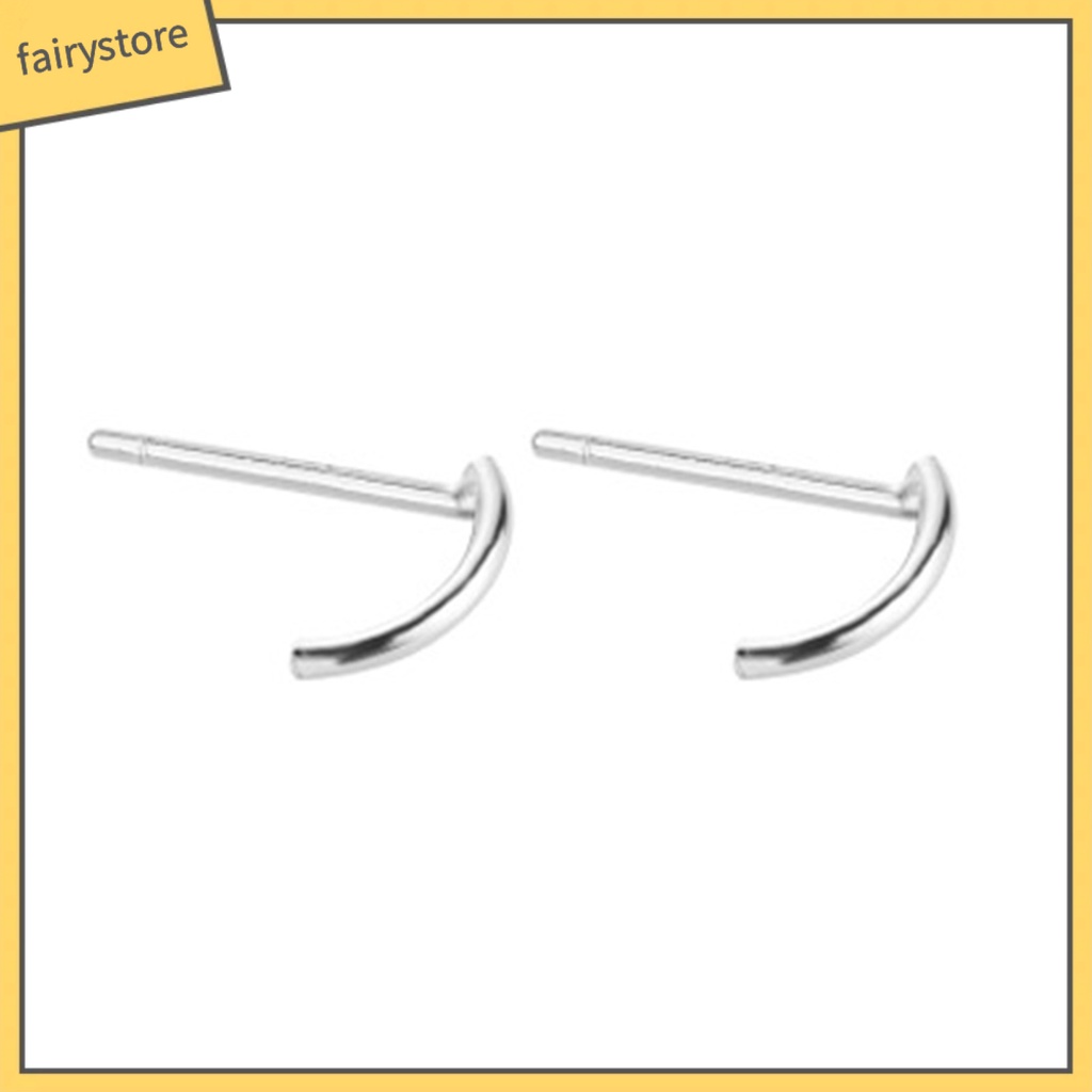 [FRO] 1 Đôi Bông Tai Xỏ Hình Trái Tim Dễ Thương Bằng Da Không Gây Oxy Hóa Trang Sức Hàng Ngày Tinh Tế