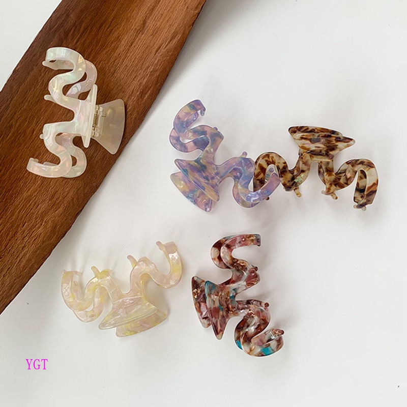 Ygt Kẹp Tóc Càng Cua Hình Chữ M Cỡ Lớn Phong Cách Hàn Quốc Thời Trang Cho Nữ