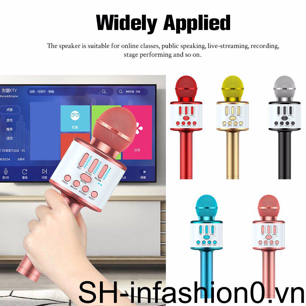 Micro Không Dây Kết Nối Bluetooth Đa Năng Có Thể Sạc Lại