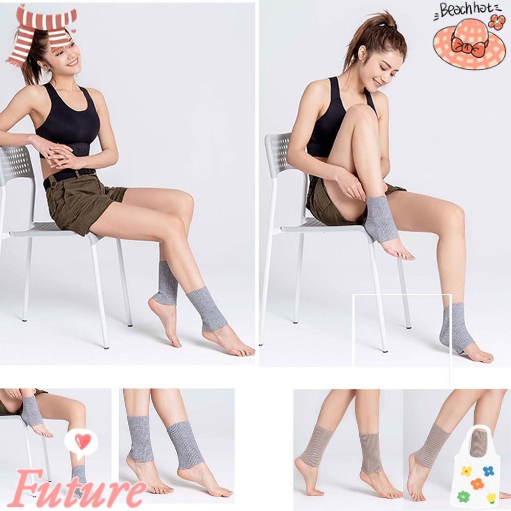 Tất Ống Chân Dệt Kim Nhiều Màu Thời Trang Mùa Đông Cho Nữ