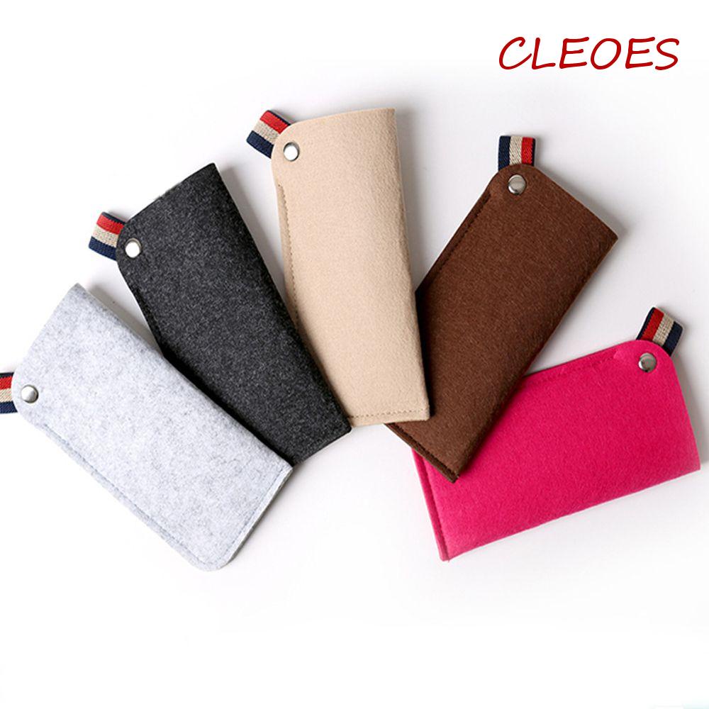 Túi Đựng Mắt Kính / Điện Thoại Bằng Vải Nỉ Unisex