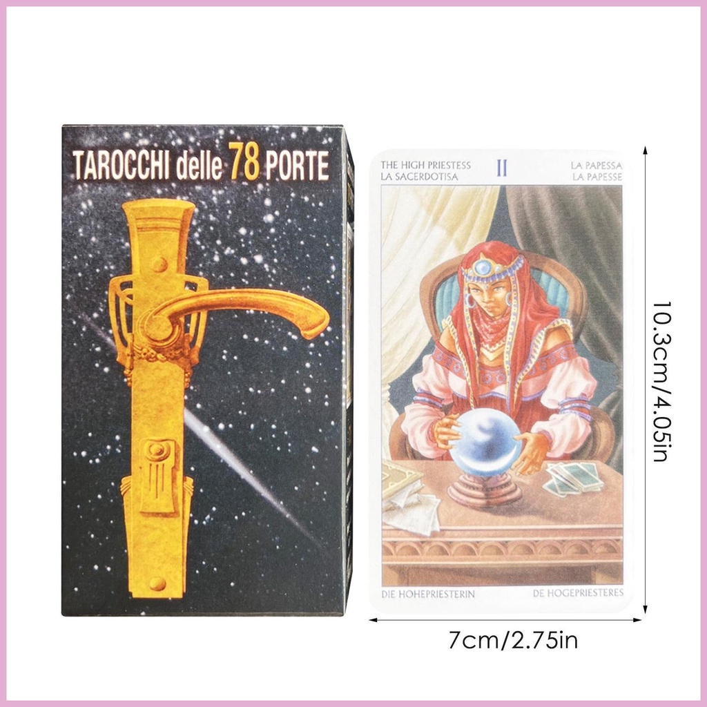 Bộ Thẻ Bài Tarot 32 Lá Oracle Tiếng Anh Đầy Đủ