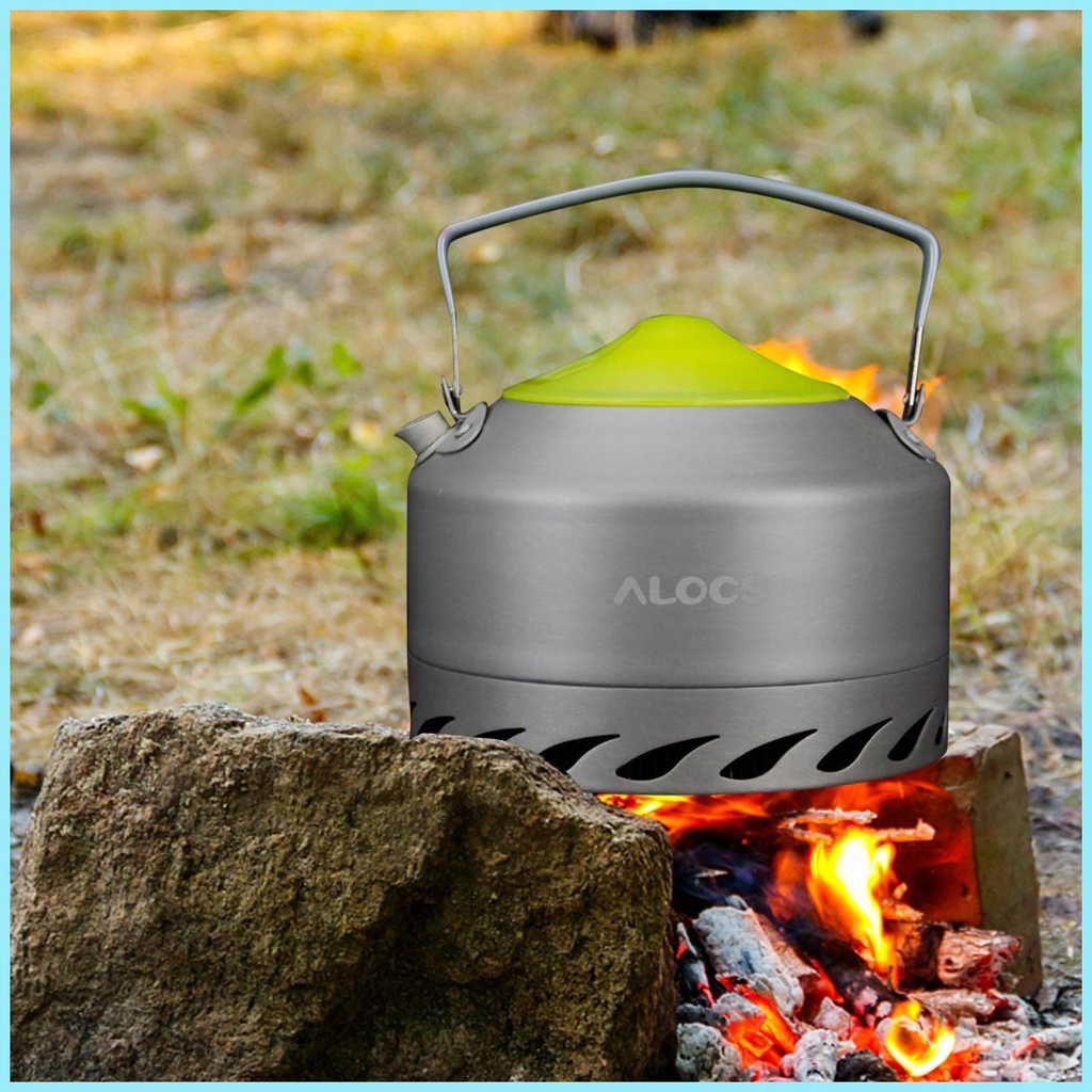 Ấm Đun Nước Siêu Bền Tiện Dụng Mang Theo Du Lịch Cắm Trại