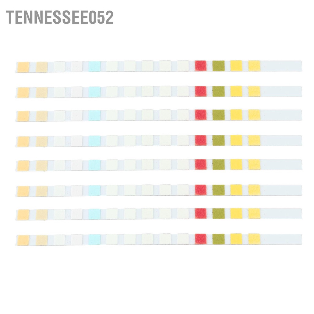 Tennessee052 50 Que Thử Nước Giấy Kiểm Tra Máy Đo Độ PH 14 Trong 1 Cho Hồ Bơi Uống Suối Nóng