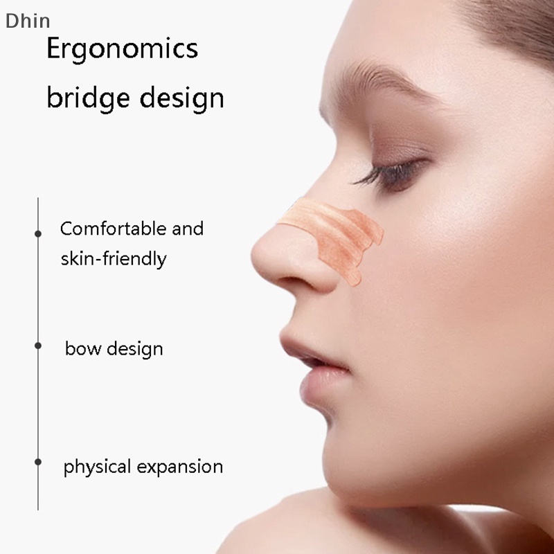 Bộ 100 Miếng Dán Mũi Chống Ngáy Giảm Ngáy Tiện Dụng