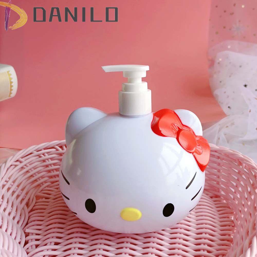 Chai Rỗng 300ML Dạng Nhấn Đựng Nước Rửa Tay Họa Tiết Hoạt Hình