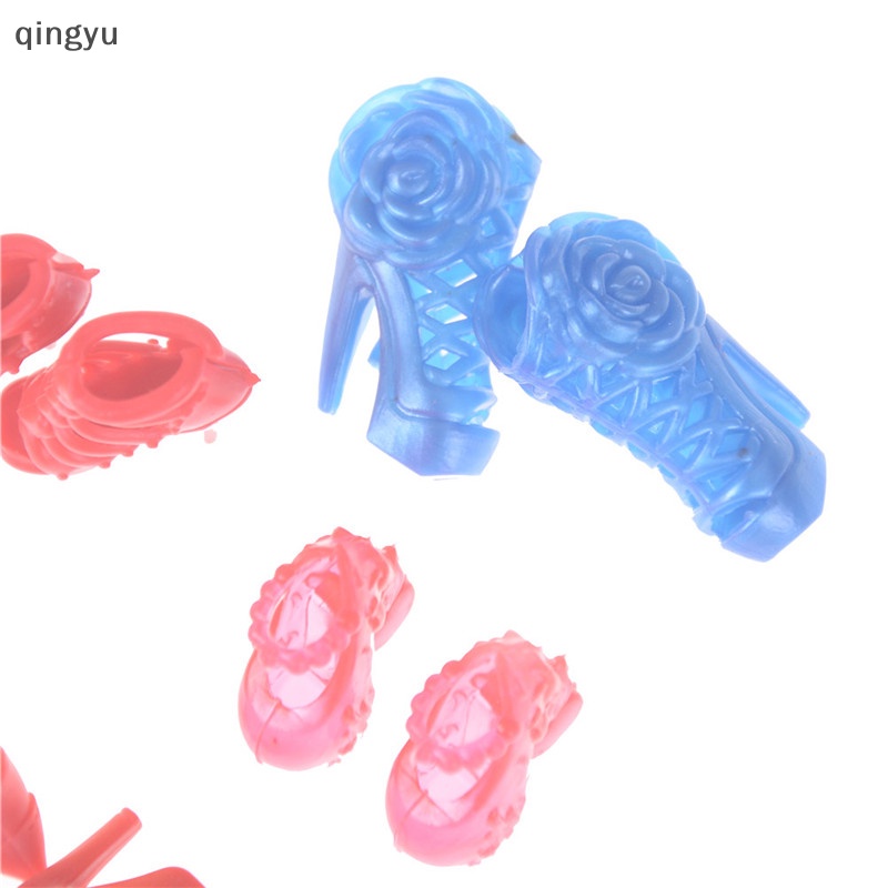 Set 12 Đôi Giày Cao Gót Thời Trang Cho Búp Bê Pli PLI PLI