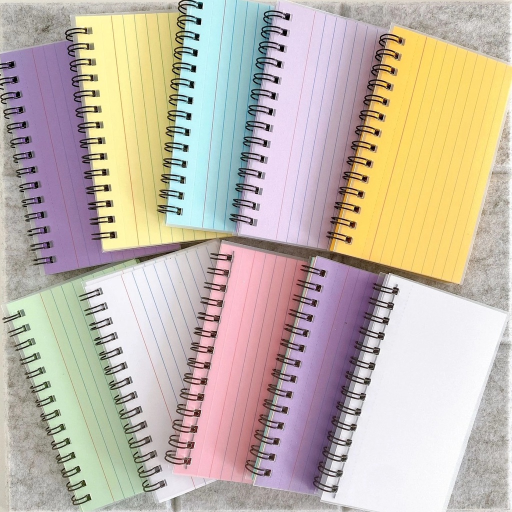 Sổ Ghi Chú 30 / 50 Tấm Thiết Kế Đơn Giản Di Động Tiện Dụng