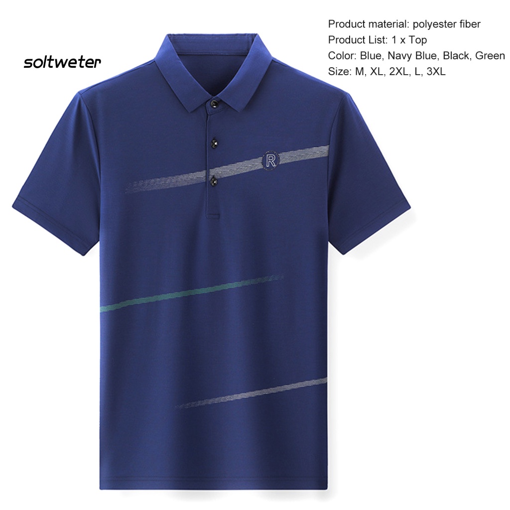 St Áo Sơ Mi Chui Đầu Màu Tương Phản Dễ Phối Đồ Chống Nếp Nhăn Nhẹ Nhàng Phong Cách Doanh Nhân Cho Nam