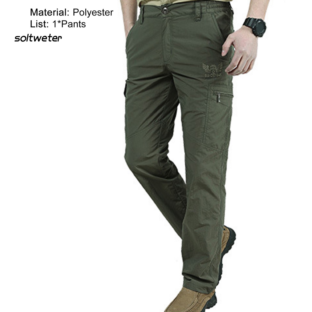 Quần Dài Lưng Thun Nhiều Túi Màu Sắc Thời Trang Mùa Hè Cho Nam