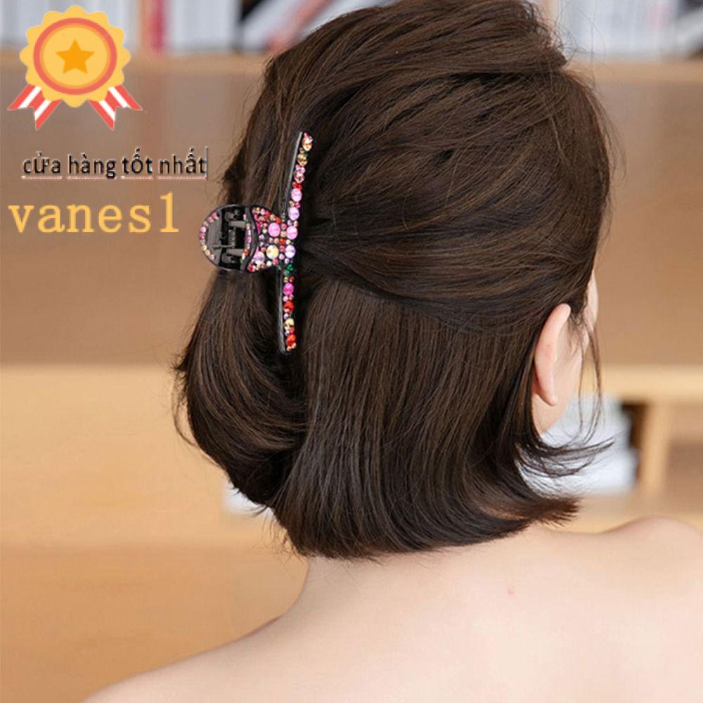 Kẹp Tóc Hình Cá Mập Bằng Nhựa Resin Lấp Lánh Tinh Tế Cho Nữ VANES1|Kẹp Tóc Phong Cách Hàn Quốc Xinh Xắn Cho Nữ