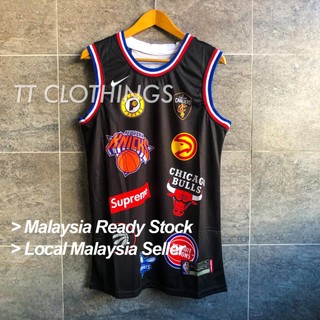 Áo Thun Bóng Rổ Supreme x Michael Jordan 23