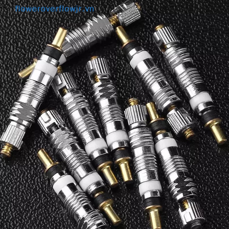 10 Lõi Van Xe Đạp Màu Bạc Phong Cách Presta Độc Đáo Chất Lượng Cao