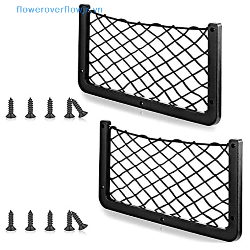 1 Túi Lưới Co Giãn Để Đồ Gắn Sau Ghế Xe Hơi Khi Đi Cắm Trại