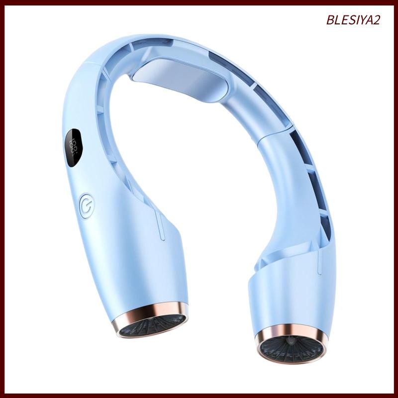 Quạt USB Đeo Cổ Rảnh Tay 2 Đầu Cho Thể Thao Cắm Trại Du Lịch