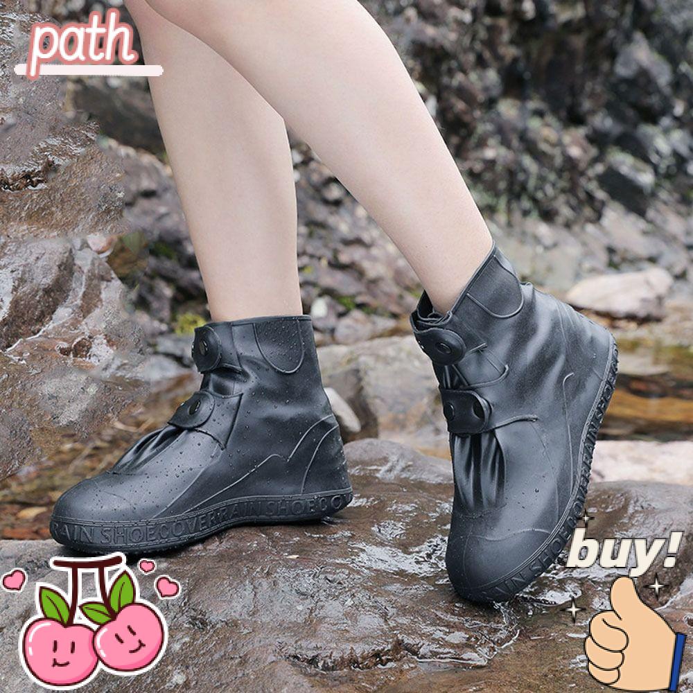 1 Cặp Vỏ Bọc Giày Đi Mưa Chống Thấm Nước Có Thể Tái Sử