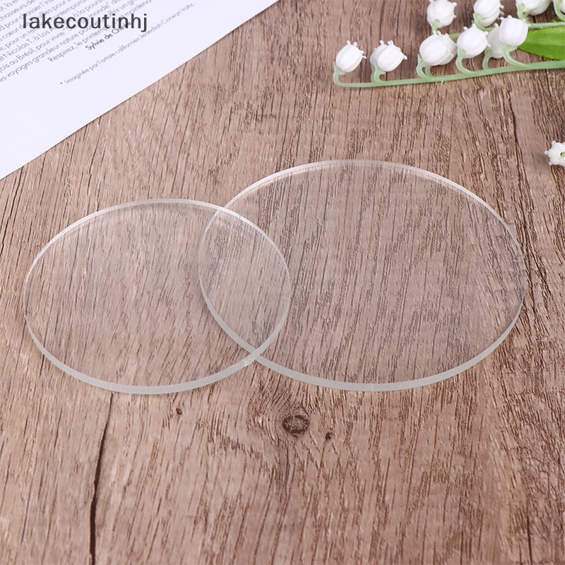 Đế Tròn Bằng Acrylic Trong Suốt Dùng Điêu Khắc Búp Bê