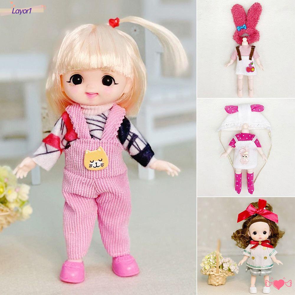 Đầm Đồ Chơi Búp Bê LAYOR1 1 / 12Bjd Molly Với Tỷ Lệ 1 / 11 Và 11 Ob11 16~17cm