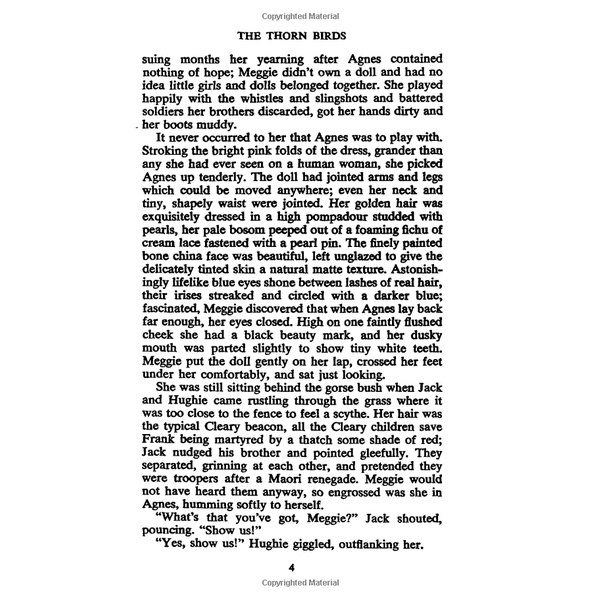 Sách The Thorn Birds