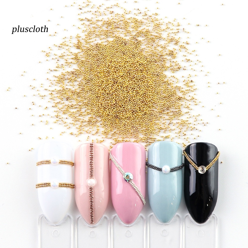 Hạt Thép 3D 0.4mm Nhiều Màu Sắc Đính Móng Nghệ Thuật