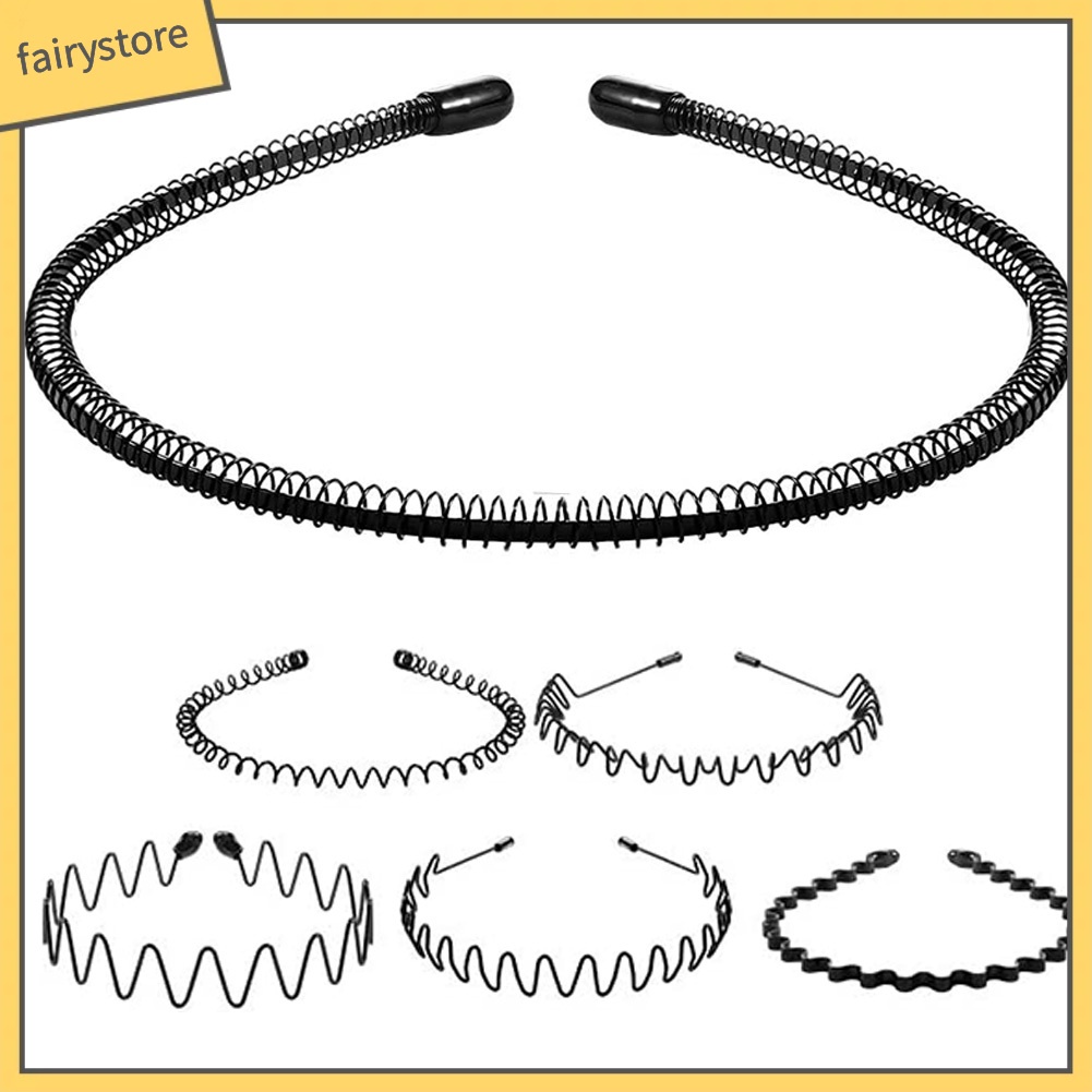 Cài Tóc Kim Loại Gợn Sóng Thời Trang Cho Nam