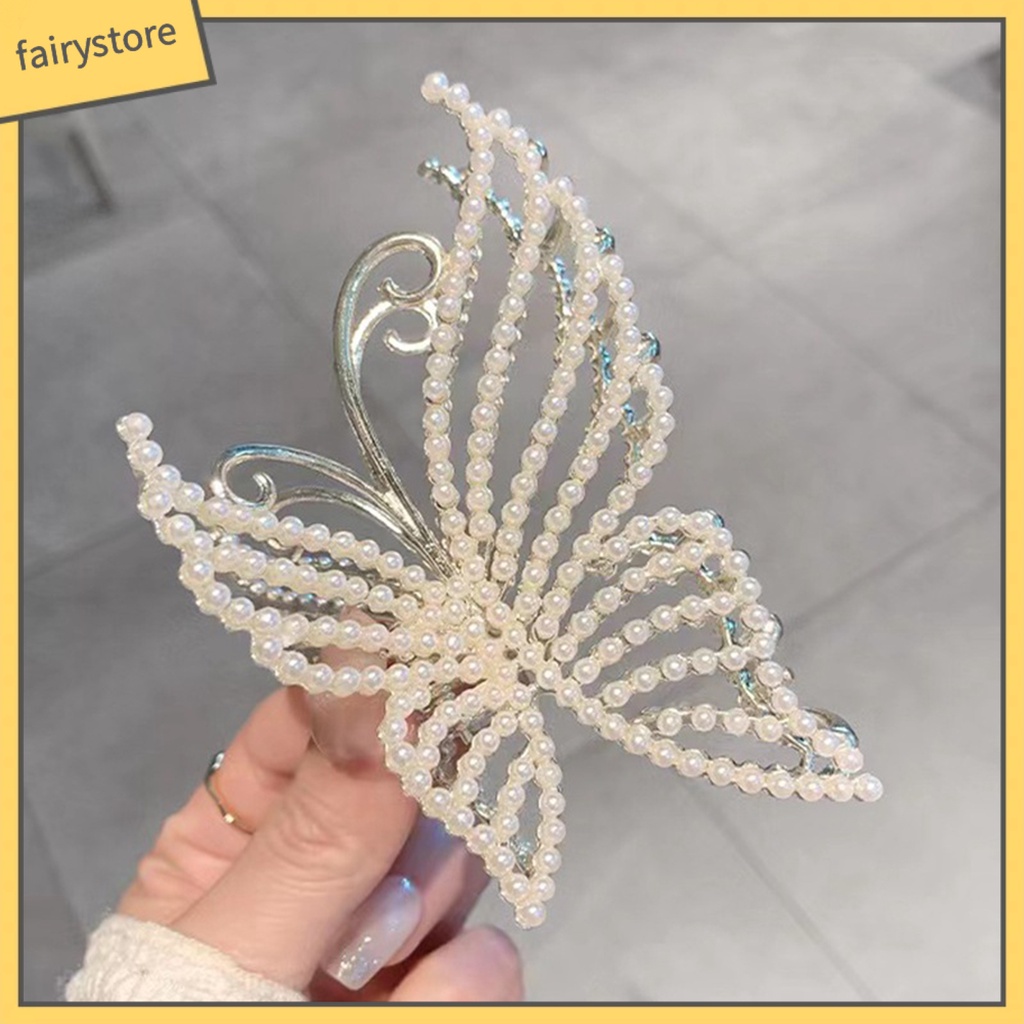 Kẹp Tóc Càng Cua Đính Đá Lấp Lánh Sang Trọng Siêu Bền