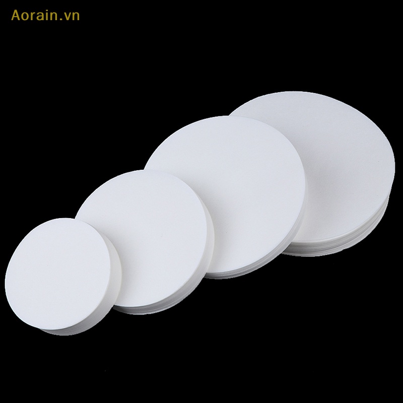 Set 100 Giấy Lọc Hình Tròn Tốc Độ Trung Bình Chuyên Dụng Cho Phòng Thí Nghiệm