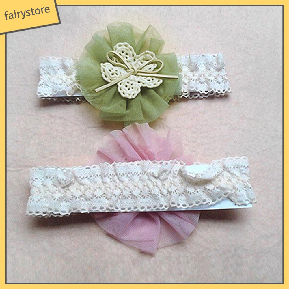 Băng Đô Ren Hoa Dễ Thương Cho Bé Gái