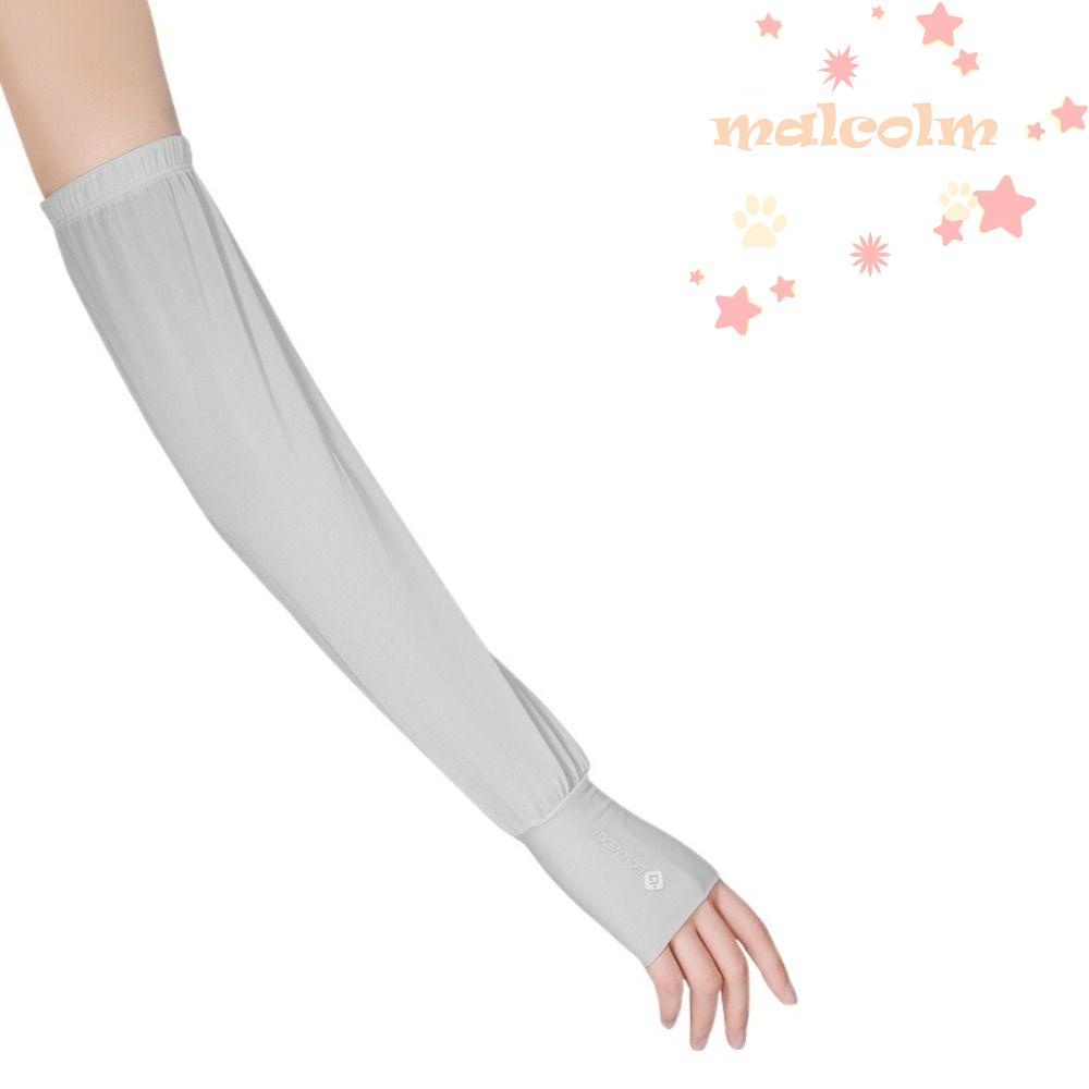 Găng Tay Chống Nắng MALCOLM Mỏng Nhẹ Kèm Vỏ Bọc Ngón Tay Cách Nhiệt Chống Tia UV Tiện Dụng Cho Lái Xe