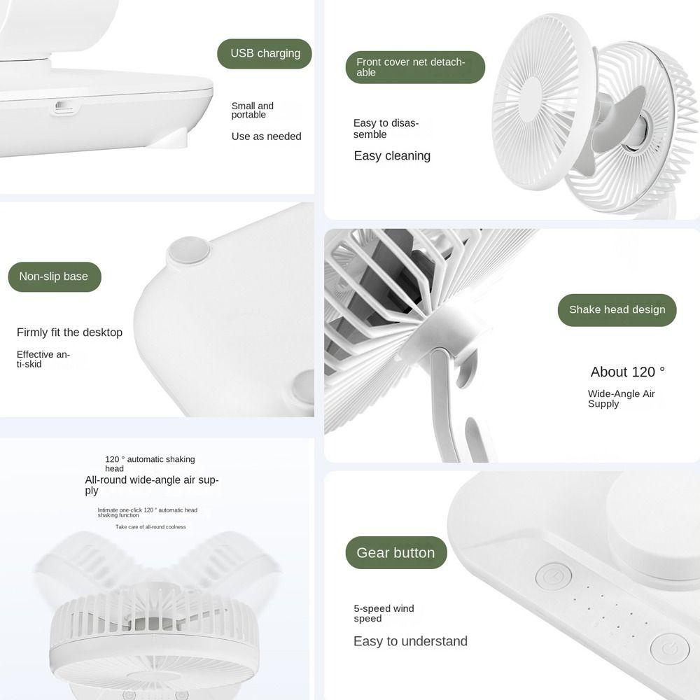 Quạt Mini Để Bàn Thiết Kế Sáng Tạo Tiện Lợi Dễ Sử Dụng