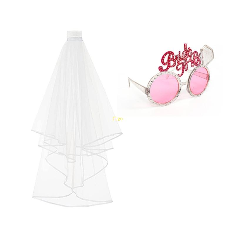 Kính Mát Đính Đá Sang Trọng Cho Cô Dâu