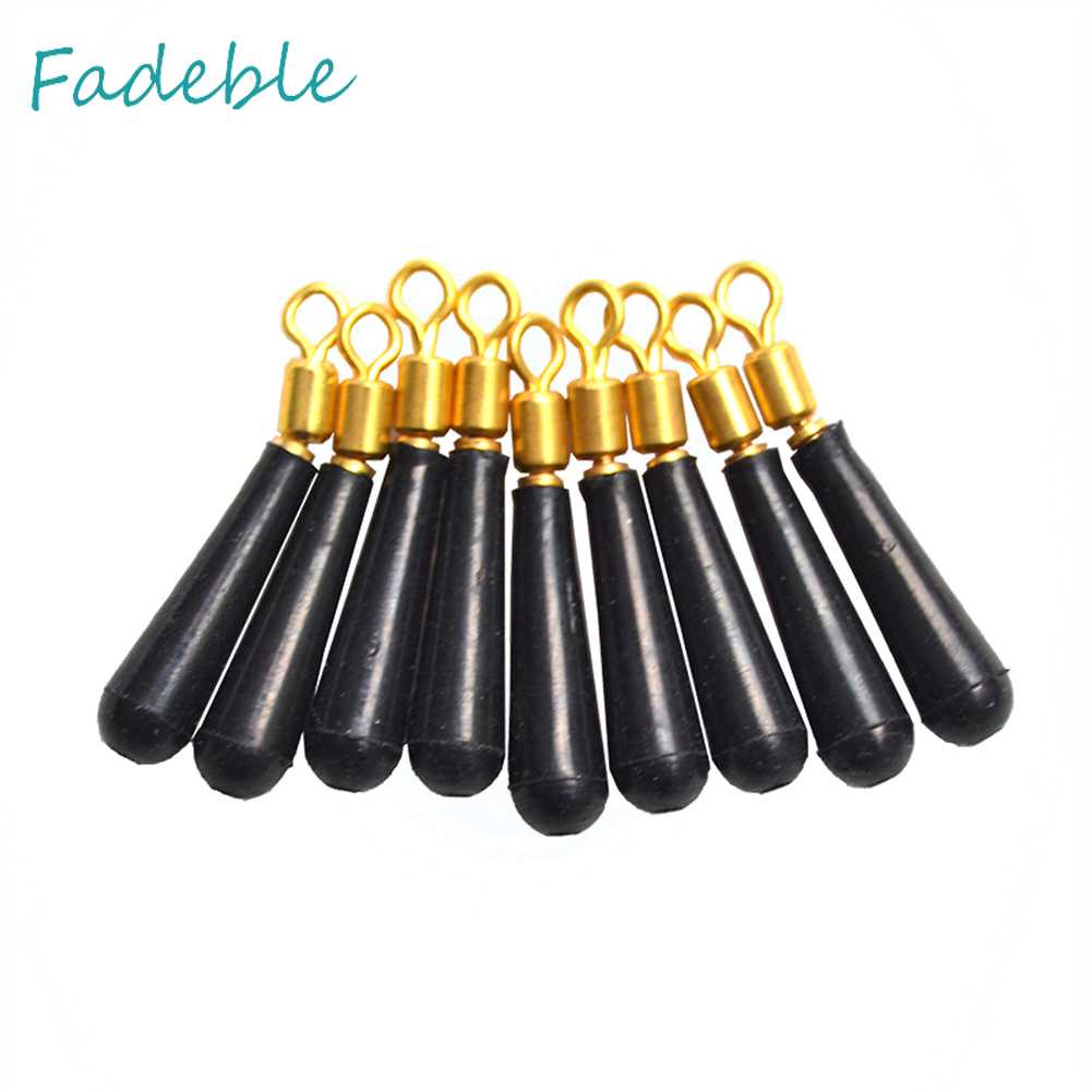 Phao Câu Cá Đầu Đồng Cao Su Xoay Được Tiện Dụng