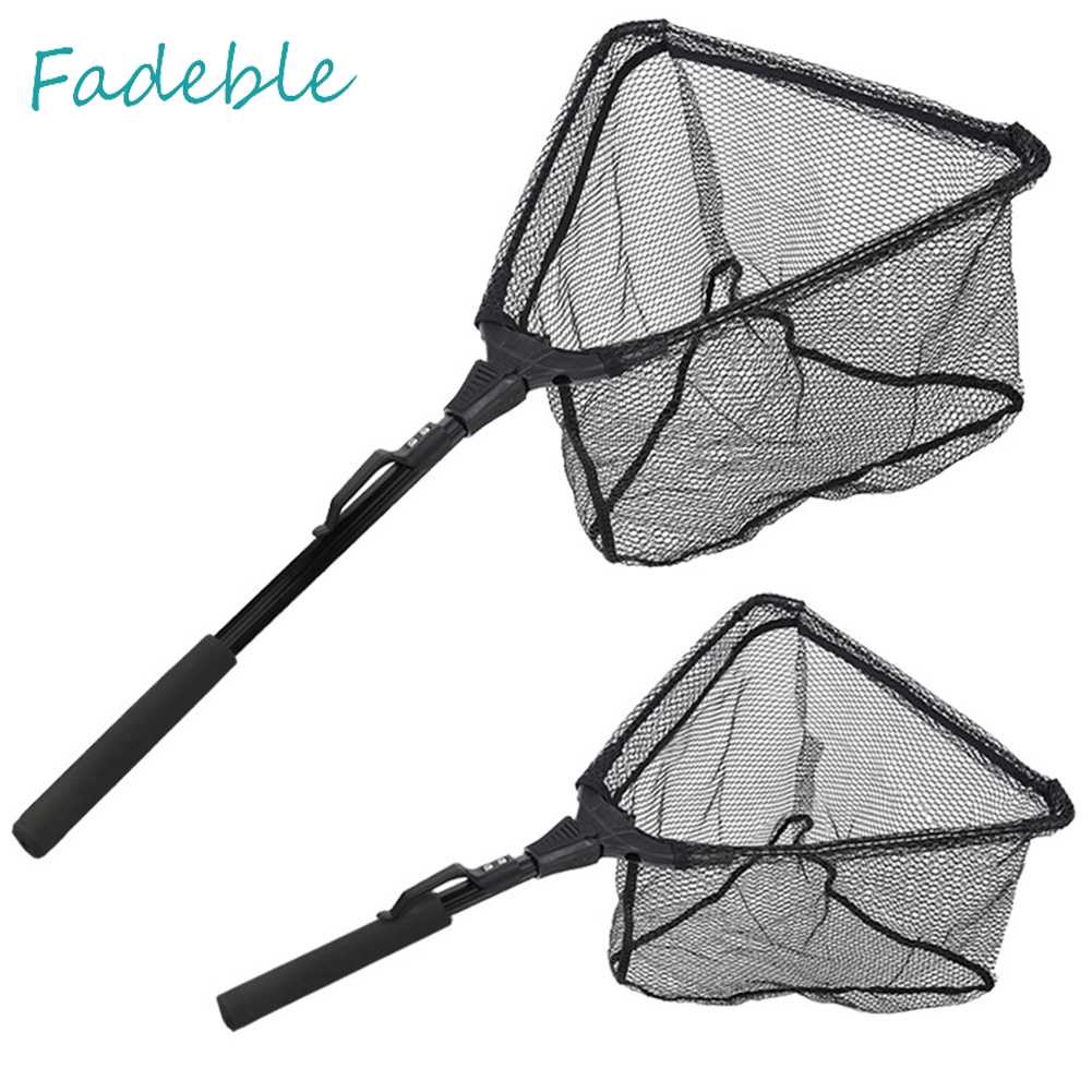 Lưới Đánh Bắt Cá Bằng Hợp Kim Nhôm Có Thể Gấp Gọn Tiện Dụng