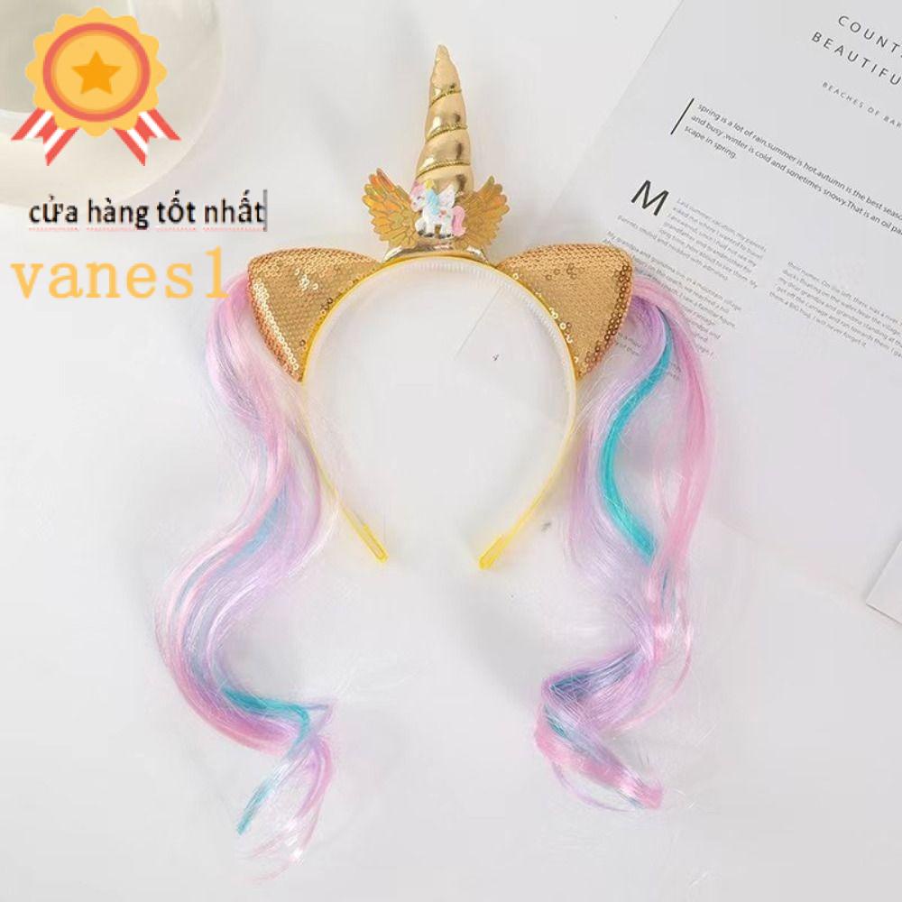 Tóc Giả Xoăn Mềm Tự Nhiên Chất Lượng Cao Dùng Làm Đạo Cụ Chụp Ảnh Cho Bé VANES1