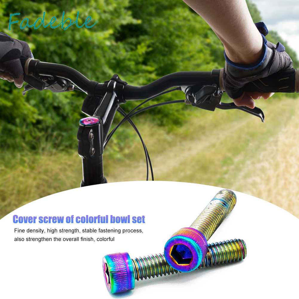 Set 2 Nắp Đậy Ốc Vít M6 30mm Chuyên Dụng Dành Cho Phuộc Trước Xe Đạp