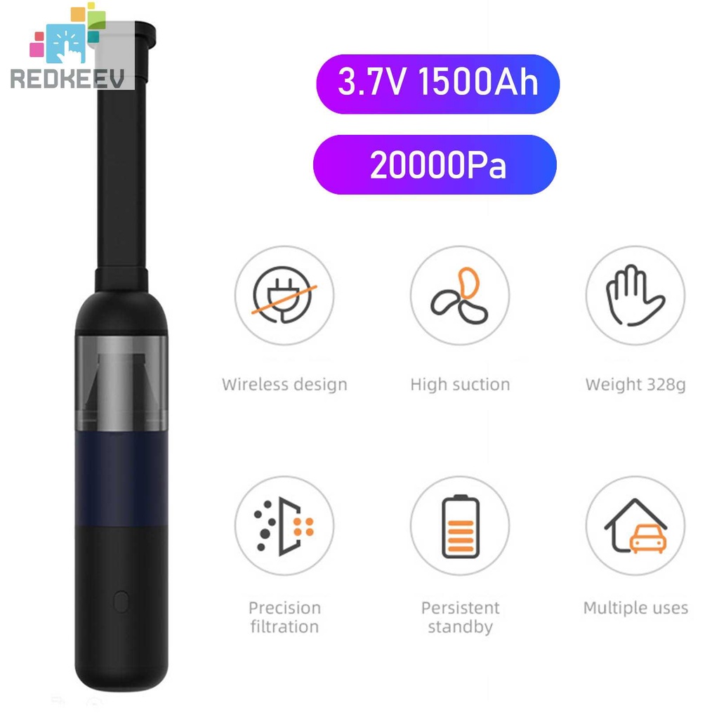 Máy Hút Bụi Ô Tô Không Dây 20000Pa