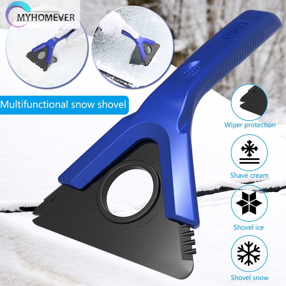Dụng Cụ Cào Tuyết Kính Chắn Gió Xe Hơi Đa Chức Năng