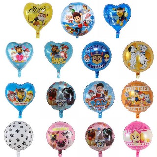 1 Bong Bóng Nhôm 18inch Hình Cún Con Trang Trí Tiệc halloween