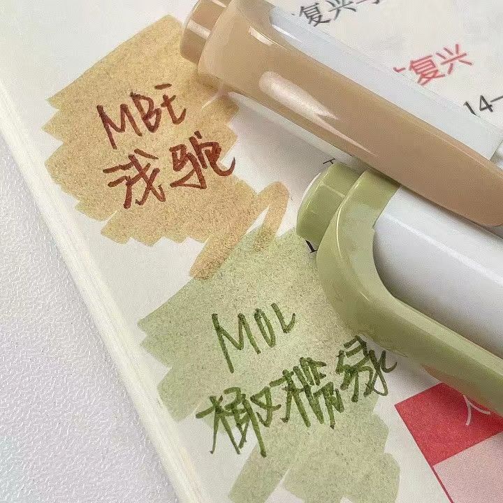 Bút Đánh Dấu Bắt Sáng Hai Đầu Màu Sắc Tự Nhiên