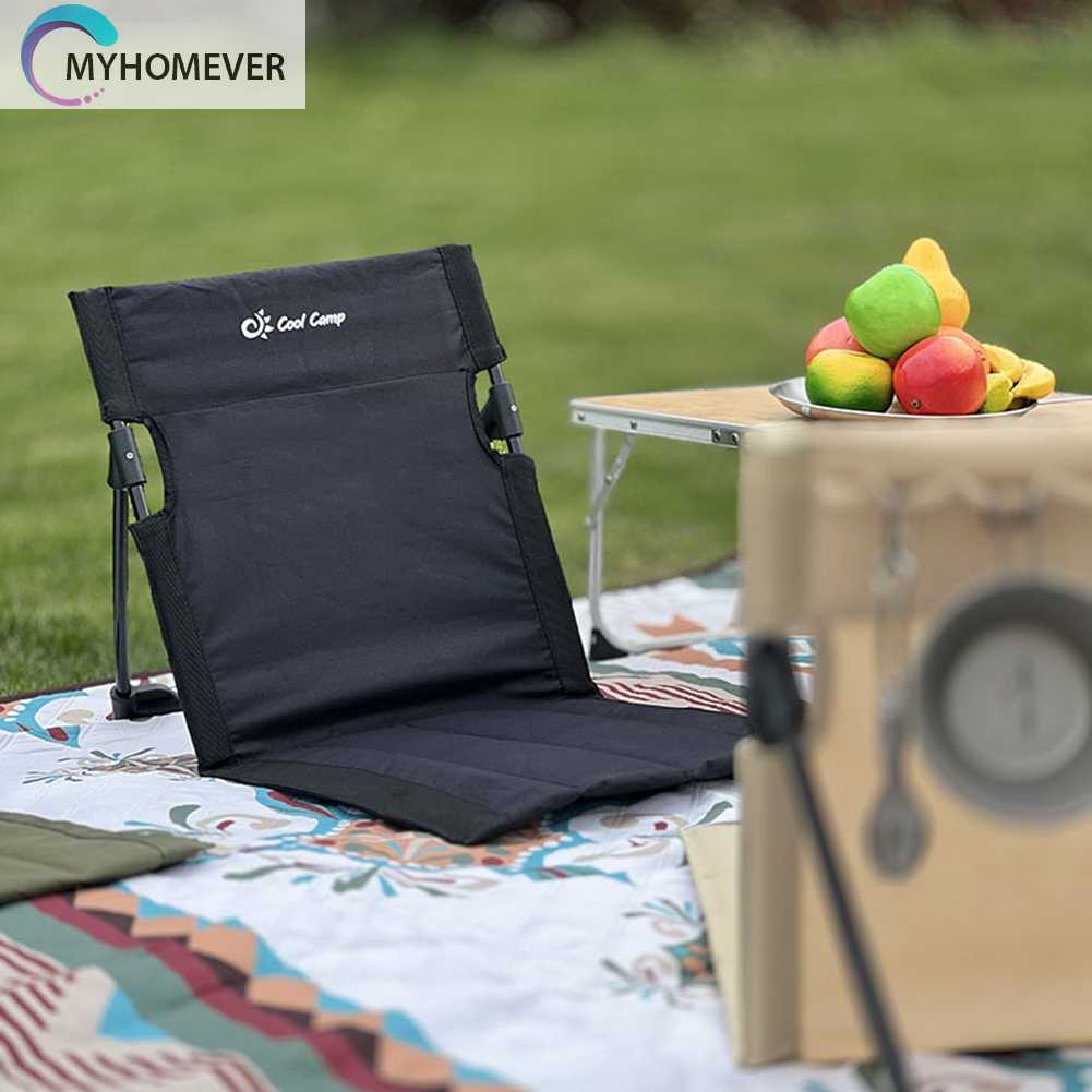 Đệm Tựa Lưng Cắm Trại Khung Hợp Kim Nhôm Có Thể Gấp Gọn Tiện Dụng