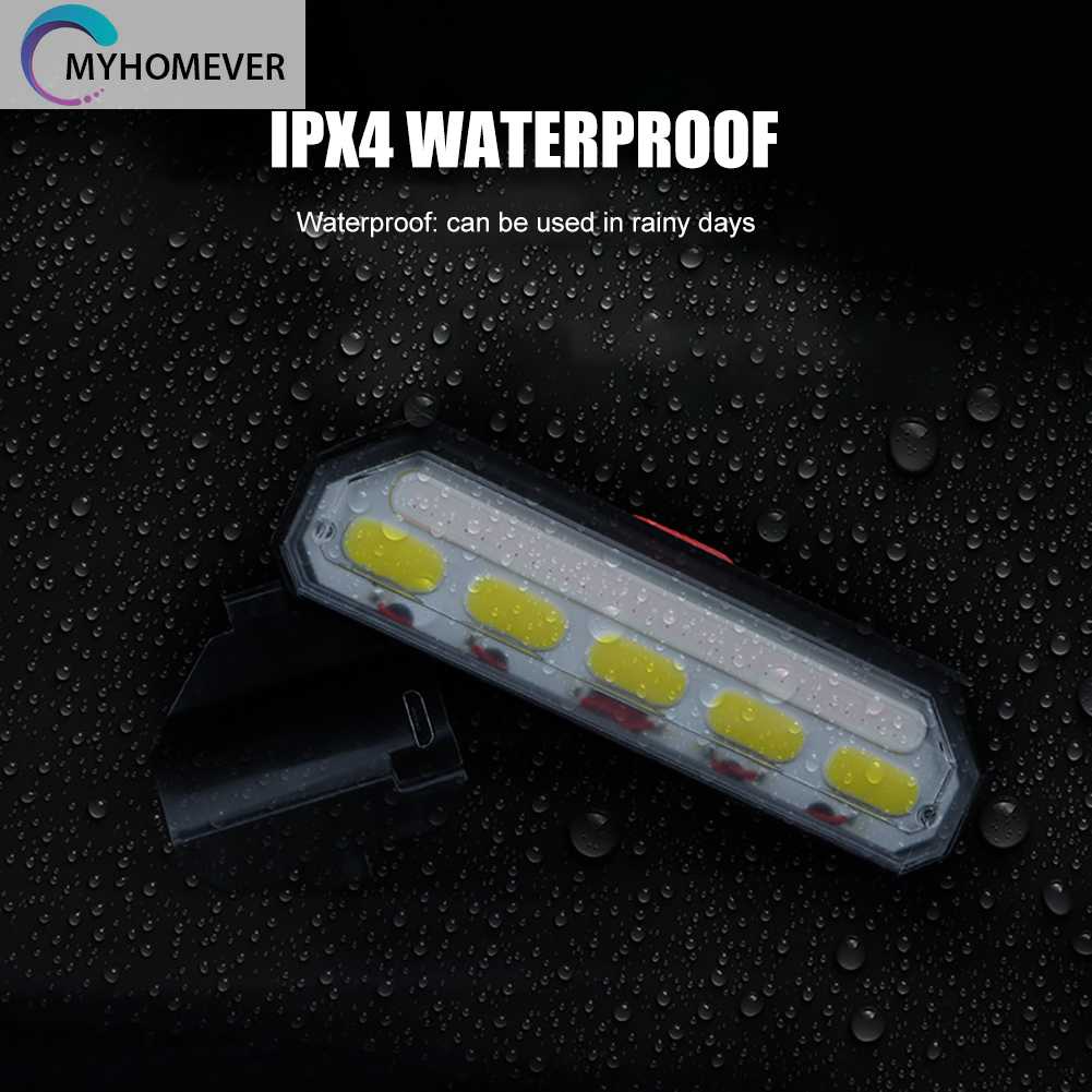 Meroca Đèn LED Gắn Đuôi Xe Đạp Có Thể Sạc Lại Bằng Cổng USB