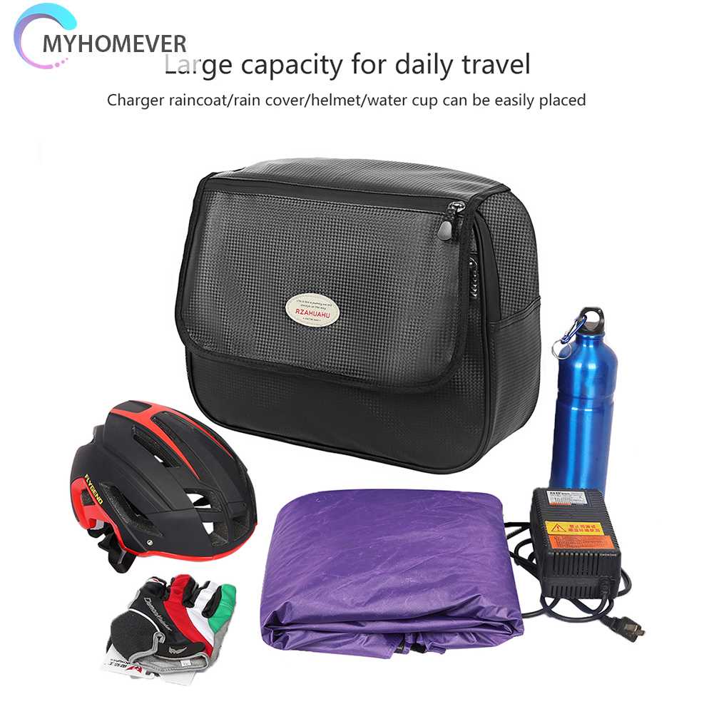 Túi Đựng Đồ Dung Tích Lớn 10L Gắn Đuôi Xe Máy Điện