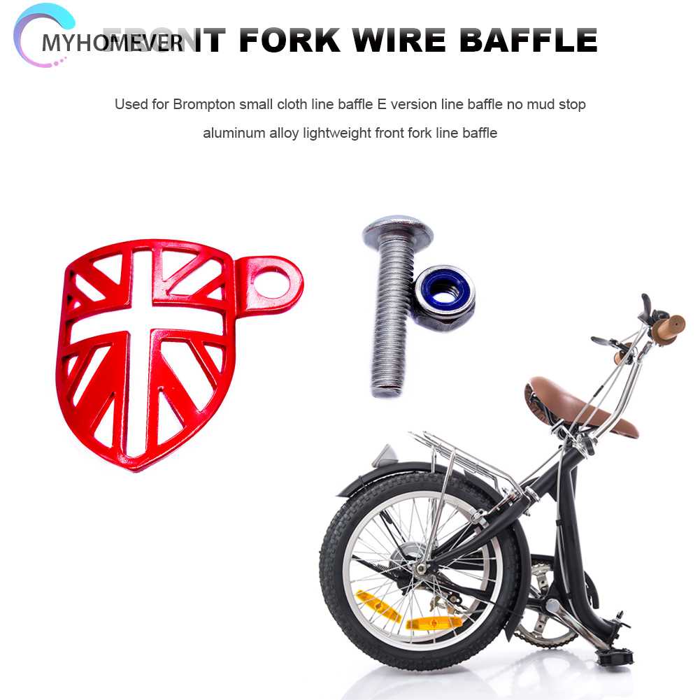 Phụ Kiện Bảo Vệ Dây Phanh Trước Trọng Lượng Nhẹ Cho Xe Đạp Brompton