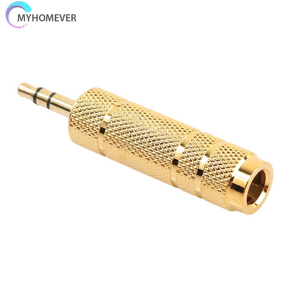 Đầu Nối Micro 6.35Mm Cái Sang 3.5 mm Đực