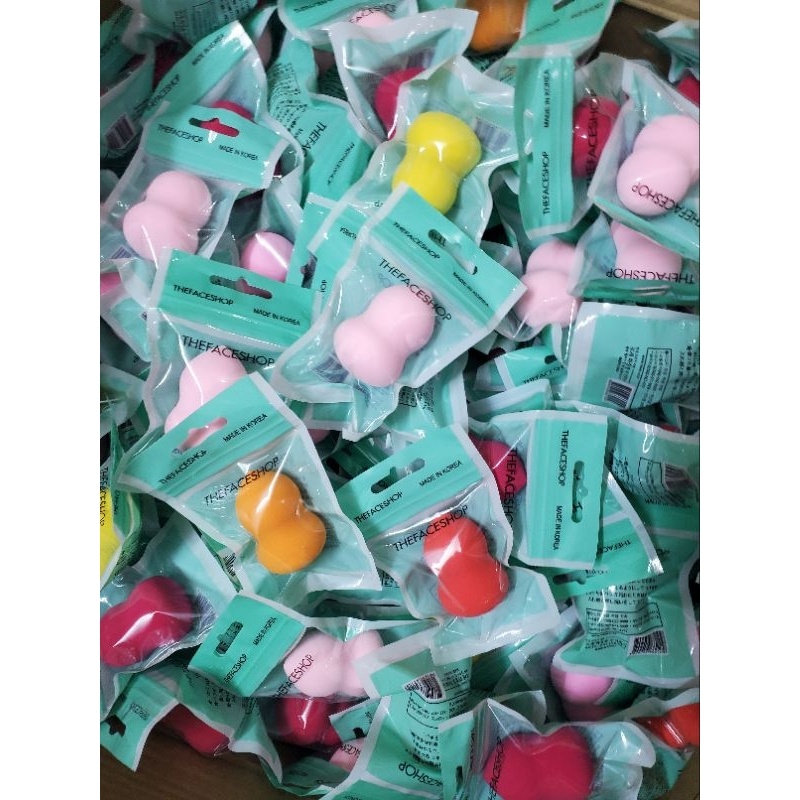 Bông Mút Tán Kem Nền The Face Shop Hình Hồ Lô - Hàn Quốc