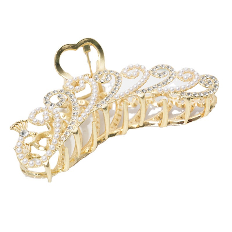 Kẹp Tóc Kim Loại Hình Cá Mập Thời Trang Cho Nữ